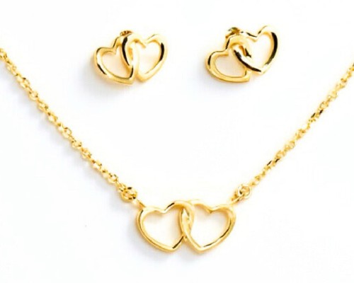 Gold schmuckset herz 925 - herz,