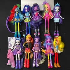 My little pony equestria girls puppe doll set lotsunset shimmer twilight sparkle