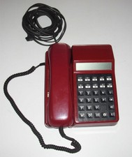 Telefon D350-2 Deutsche Post weinrot TAE-Stecker MFV 