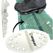 Amplifi Grip Mat Snowboard Lift Hilfe Anti-Rutsch Stomp Pad  transparent 