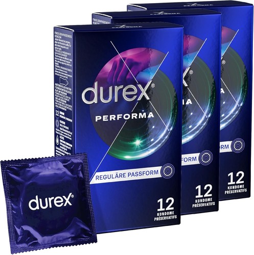 3x12 stück durex performa - durex,