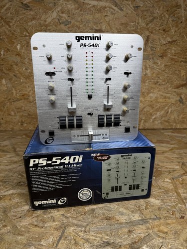 Gemini 540i stereo mixer dj - ps-540i,