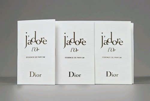 Proben dior jadore or - dior, l'or