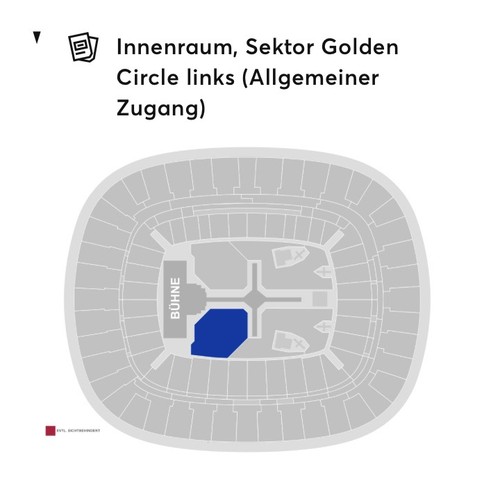 Konzert ticket golden - konzert,