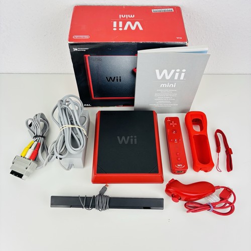 Nintendo wii mini konsole - konsole, rot