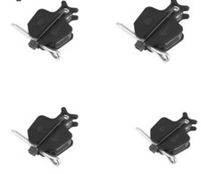 2 Paar organische Bremsbeläge