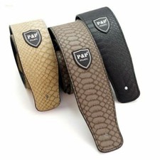 Mehrfarbig Leder Gitarrengurt