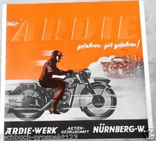 Ardie 1939 prospekt nürnberg - 1939,