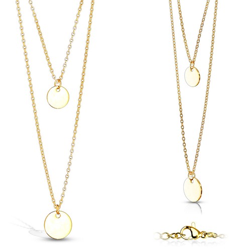 Edelstahl damen kette - edelstahl,