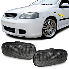 Seitenblinker Schwarz für Opel Astra G 98-05 Zafira A 99-05