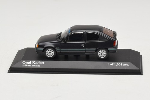 Opel kadett schwarz metallic - e,