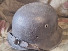 Wehrmacht Stahlhelm mit Innenfutter Sturmriemen 2. WK M40 M35 M42