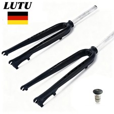 26/27,5/29 Zoll Starrgabel Scheibe 1-1/8" Gewindelos MTB Fahrrad Aluminium Gabel