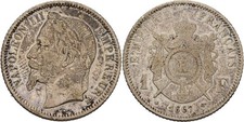 France Strassburg Franc 1867