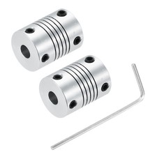 2 Stück Wellenkupplung 6mm