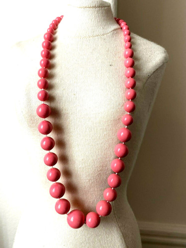 Vintage pink halskette - pink,