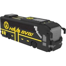 BVB Mannschaftsbus Bausatz Bausteine 1186 Teile Borussia Dortmund Bus Fanartikel