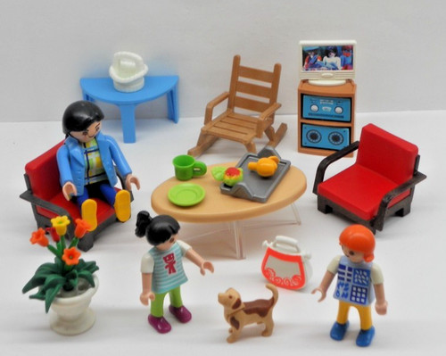 Familie wohnzimmer - familie, im