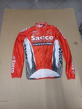 Vintage 90 Italian Made Langarm Coda Cannondale Saeco Renntrikot XL