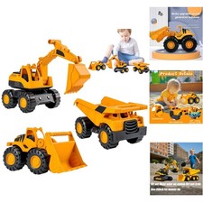 3 Stück Sandspielzeug Bagger Sandkasten,Verwendung Kipplaster Bagger Strandsp...