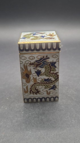 Emaille cloisonne schmuckdose - cloisonne,