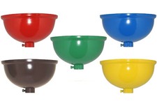 Baldachin 80x39 Messing ½ Kugelform rot blau grün braun gelb Lampen Leuchten