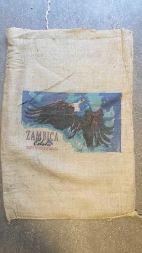 Kaffeesack zambia motiv - kaffeesack,