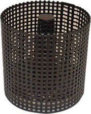 PELLETKORB Lienbacher schwarz beschichtet rund