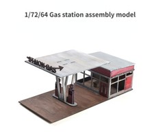 1:64/72 Maßstab Tankstelle