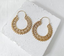 Große goldene Mandala Messing