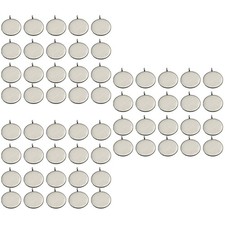  3 Pack Edelstahl Anhänger Juweliermake -Anhänger Edelstahlschmuck Tablett