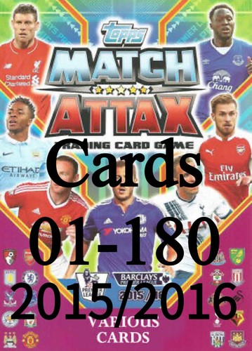 Karten 180 match attax - karten,