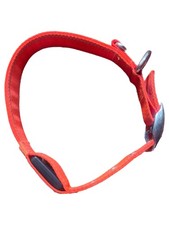 Romeo Hundehalsband L Orange Reflektierend Leuchthalsband