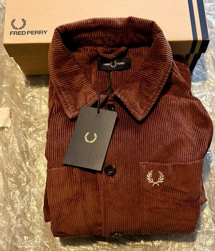 Fred perry cord jacke - perry, cord-jacke