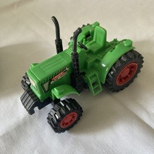 Trecker und Auto, Kunststoff