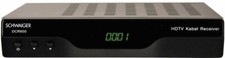 SCHWAIGER DCR600 Kabel Receiver Digital FullHD DVB-C 1080p USB SCART HDMI TV 145