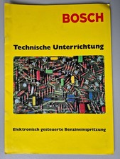 Bosch Technische Unterrichtung "Elektronisch gest. Benzineinspritzung"  10/1969