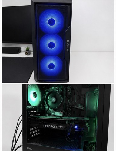 Azza gaming desktop tower - gaming,