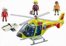 Playmobil 5428 Rettungshubschrauber Helikopter Bergrettung Bergwacht 