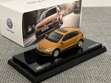 RAR VW Polo Cross 1:64 Honey Orange Volkswagen Diecast DEALER Ähnl Kyosho Modell