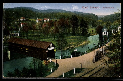 Barthmühle vogtl - ak,