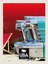 Holzschild 40x30 cm Amerika