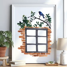 Haus Fenster v1 Schablone