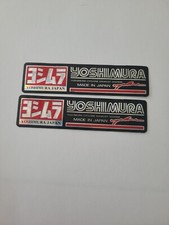 2 Aufkleber Stickers Yoshimura Racing Auspuff Motorradsport Biker Tuning GT Race