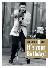 Postkarte elvis presley - elvis,
