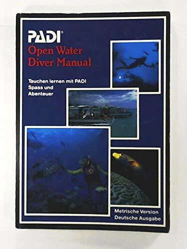Padi open water - water, manuel