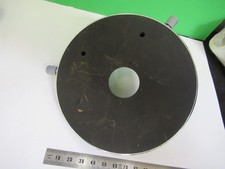 Seibert Wetzlar Rotierbare Polbühne Mikroskopteil Wie Abgebildet U9-A-08