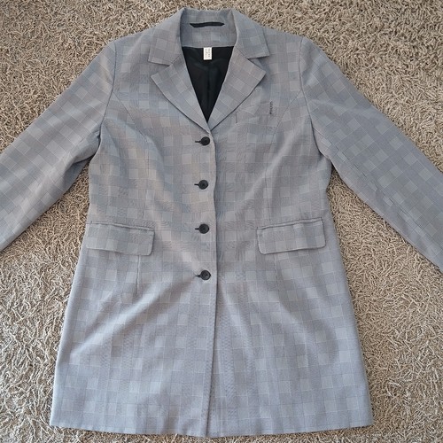 Karierter longblazer größe - karierter,