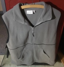 Damenweste - Weste - CANDA -  Gr. M - grau - Polyester - Fleece