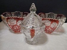 Kristall Schalen 2 Stück und